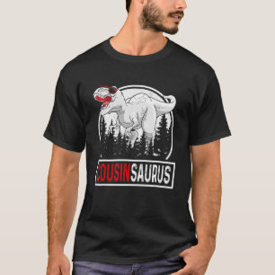 Cousinsaurus Cousin Saurus Rex Birthday Party T-Shirt