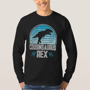 Cousinsaurus Rex Cousin Dinosaur Matching Family T-Shirt