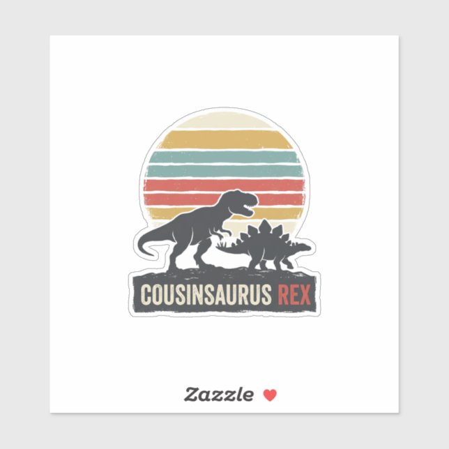 Cousinsaurus Rex Funny Dinosaur Vintage Shirt Desi (Sheet)