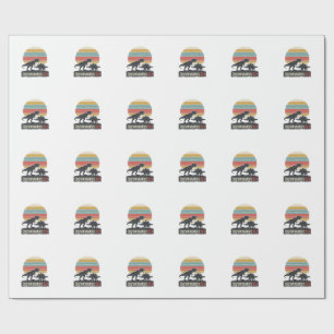 Cousinsaurus Rex Funny Dinosaur Vintage Shirt Desi Wrapping Paper