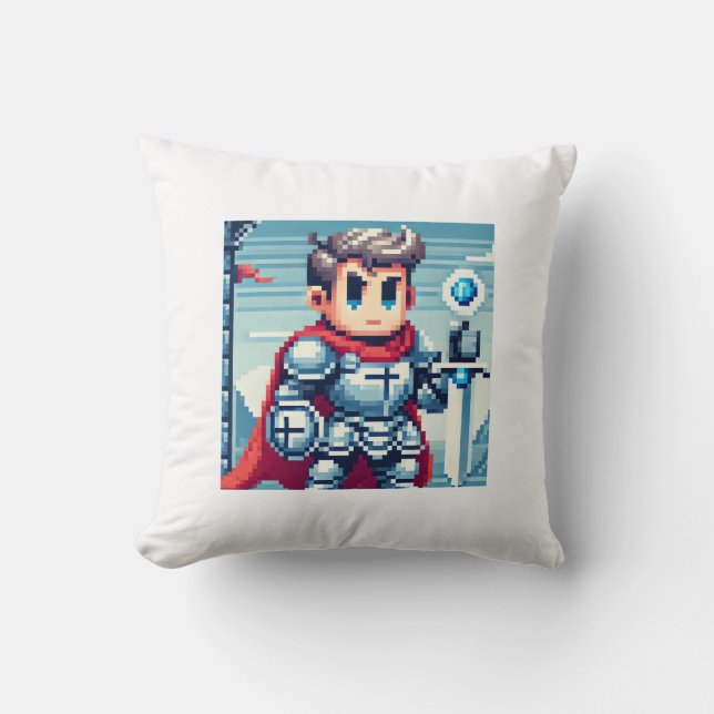 Coussin Pixel Knight Cushion (Front)