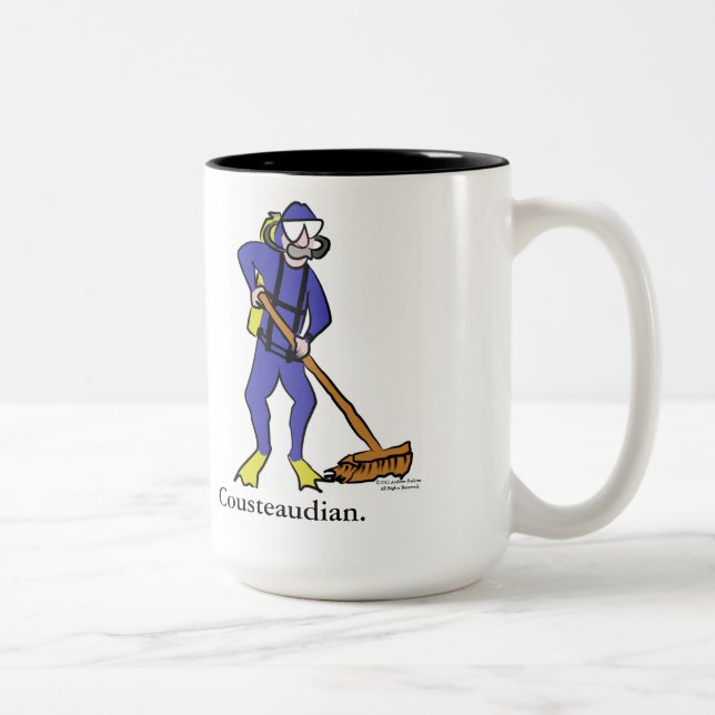 Cousteaudian Coffee Mug (Right)