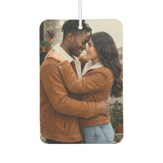 Coustom two side photo car air freshener