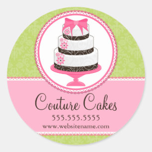 Couture Cakes Bakery Box Seals
