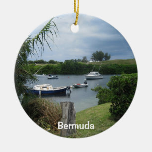 Cove #1, Bermuda Ceramic Ornament