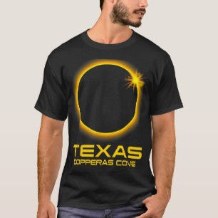 Cove Texas Tx Total Solar Eclipse 2024 T-Shirt