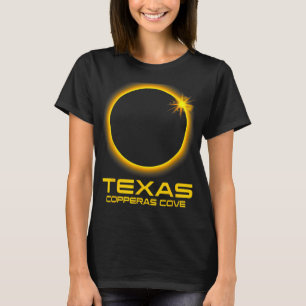 Cove Texas Tx Total Solar Eclipse 2024 T-Shirt