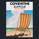 Covehithe suffolk beach travel poster<br><div class="desc">Covehithe suffolk beach travel poster in a beautiful vintage style.</div>