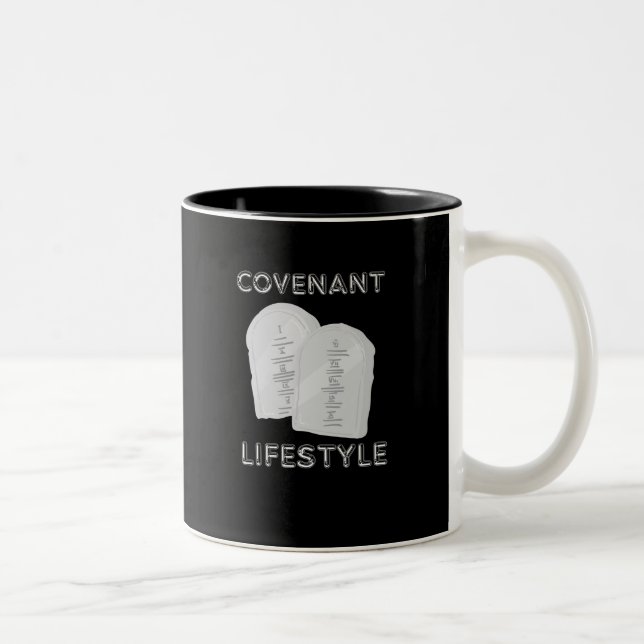 Covenant Lifestyle By Choice Two-Tone Coffee Mug (Right)