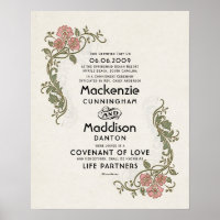 "Covenant of Love" LifePartners WeddingCertificate