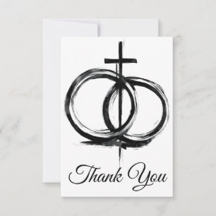 Covenant Tee – Rings, Cross, Forever Thank You Card
