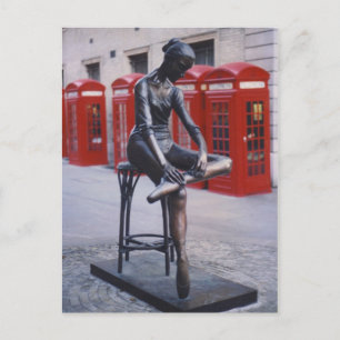 Covent Garden Dancer Postcard