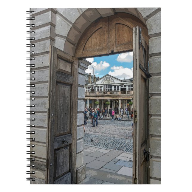 Covent Garden door notebook (Front)
