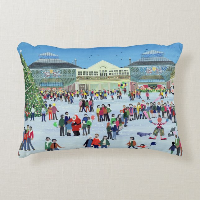 Covent Garden London Decorative Cushion (Front)