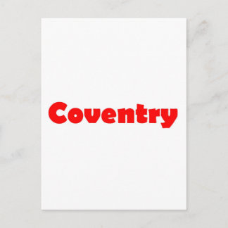Coventry city of england postcard