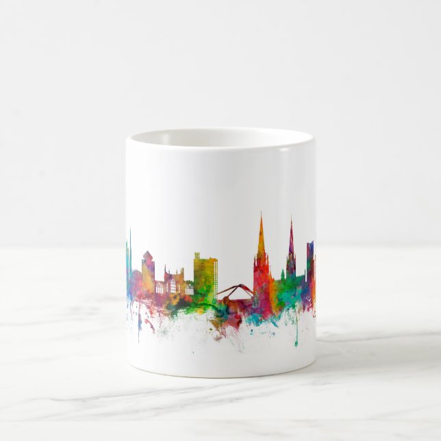 Coventry England Skyline Coffee Mug (Center)