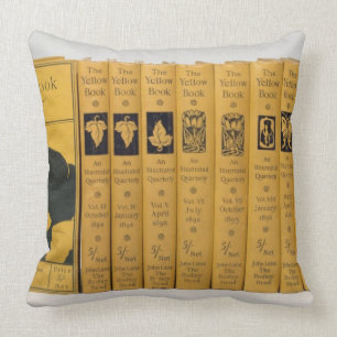 Cover and spine designs for 'The Yellow Book', Vol Cushion