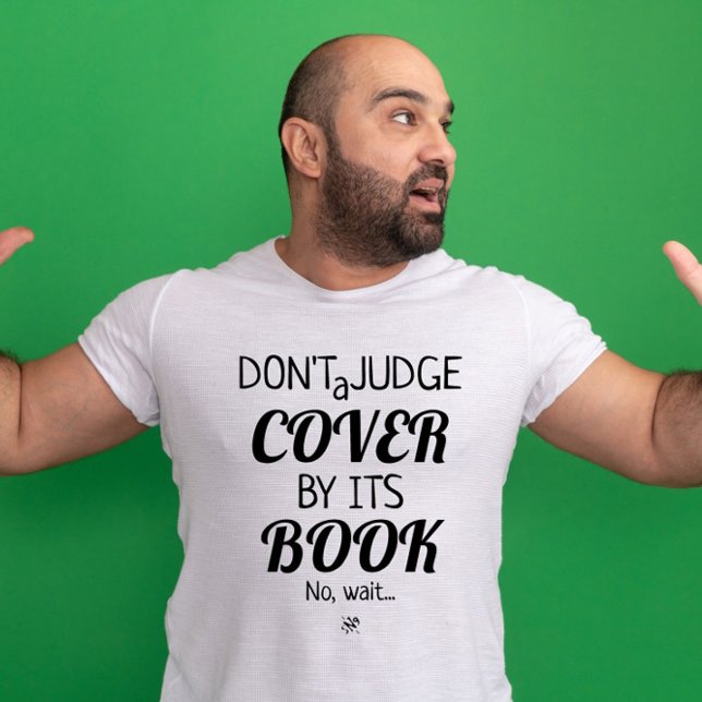 Cover & book saying joke v3 T-Shirt (Creator Uploaded)