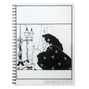 Cover design for 'The Yellow Book', Volume III, c. Notebook