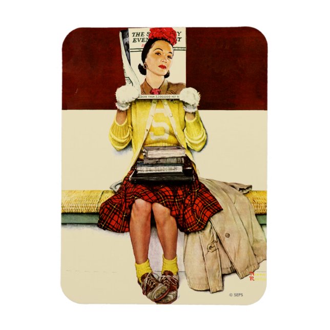 Cover Girl Magnet (Vertical)