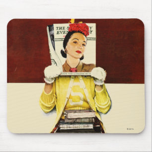 Cover Girl Mouse Pad