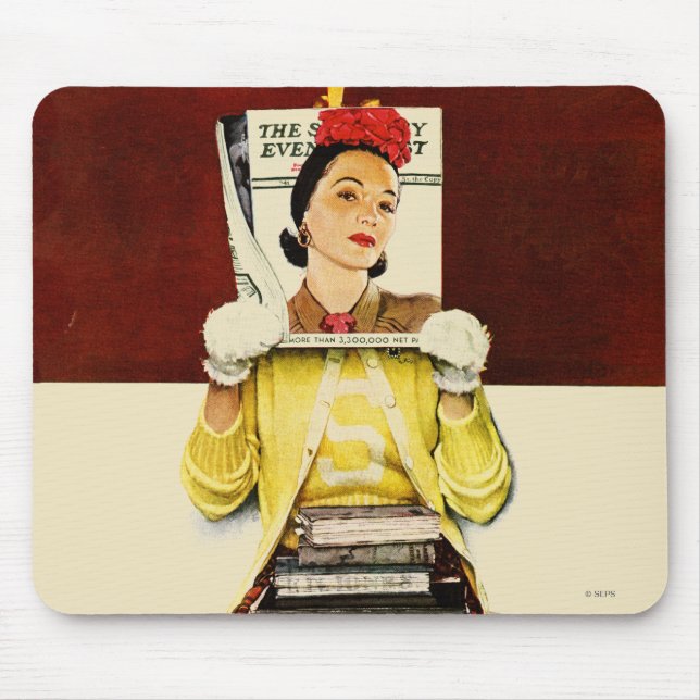 Cover Girl Mouse Pad (Front)
