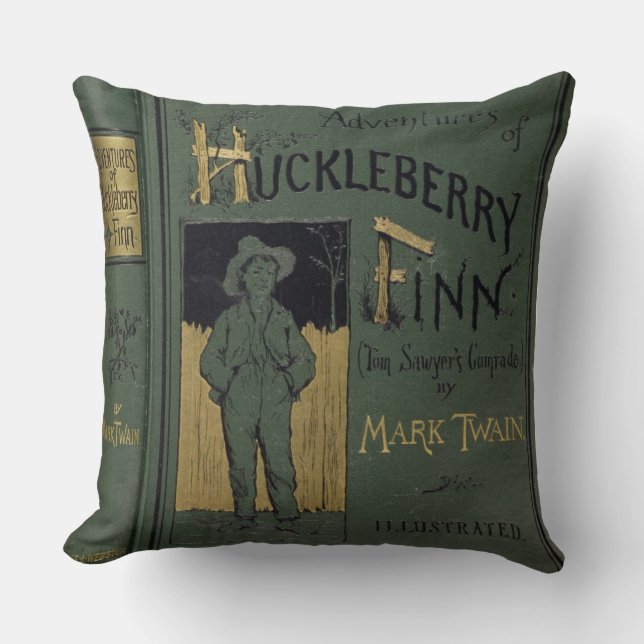 Cover of 'Adventures of Huckleberry Finn' by Mark Cushion (Front)