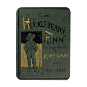 Cover of 'Adventures of Huckleberry Finn' by Mark Magnet