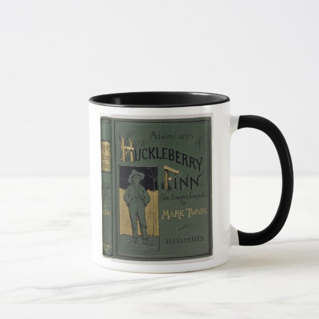 Cover of 'Adventures of Huckleberry Finn' by Mark Mug (Right)