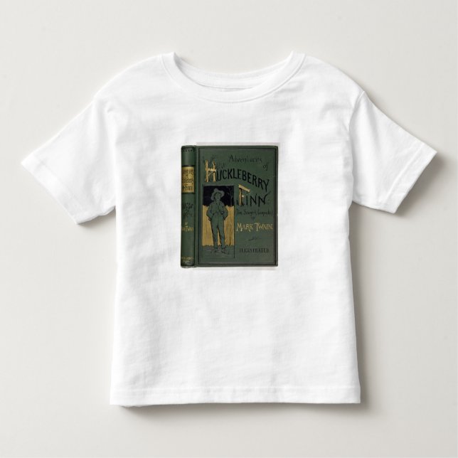 Cover of 'Adventures of Huckleberry Finn' by Mark Toddler T-Shirt (Front)