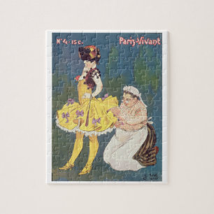 Cover of 'Paris-Vivant' Magazine, 1901 (colour lit Jigsaw Puzzle