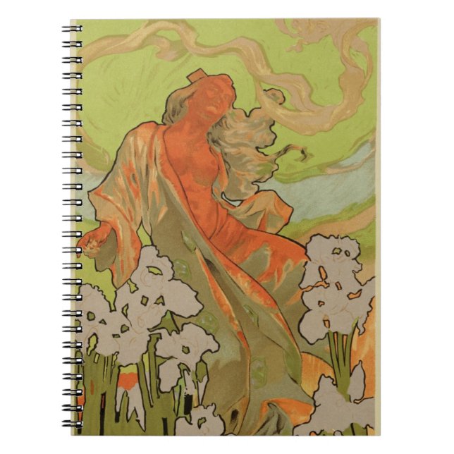 Cover of Score and Libretto of the opera 'Iris', 1 Notebook (Front)