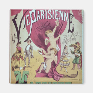 Cover of score sheet 'La Vie Parisienne Magnet