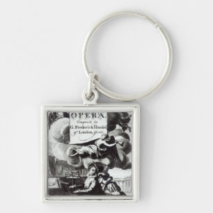 Cover of Sheet Music for Julius Caesar Key Ring