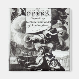 Cover of Sheet Music for Julius Caesar Magnet