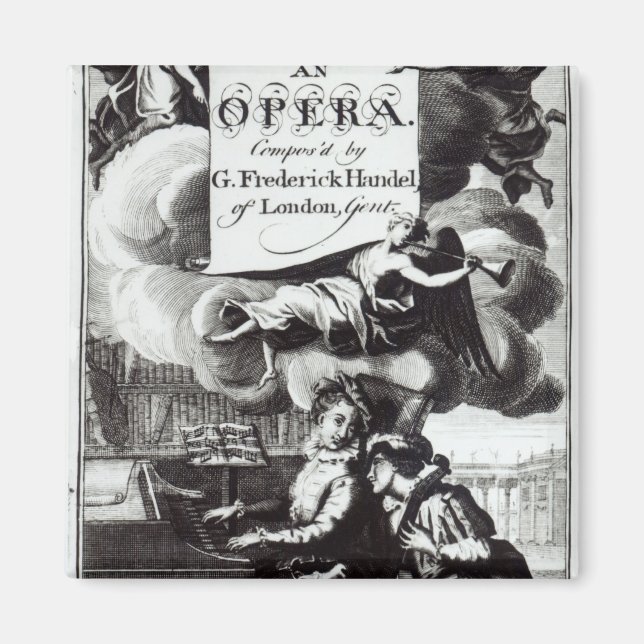 Cover of Sheet Music for Julius Caesar Magnet (Front)