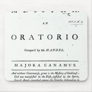 Cover of Sheet Music Mouse Pad