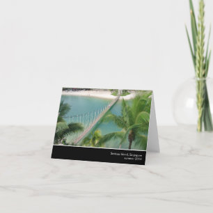 Cover photo caption black widescreen thank you card