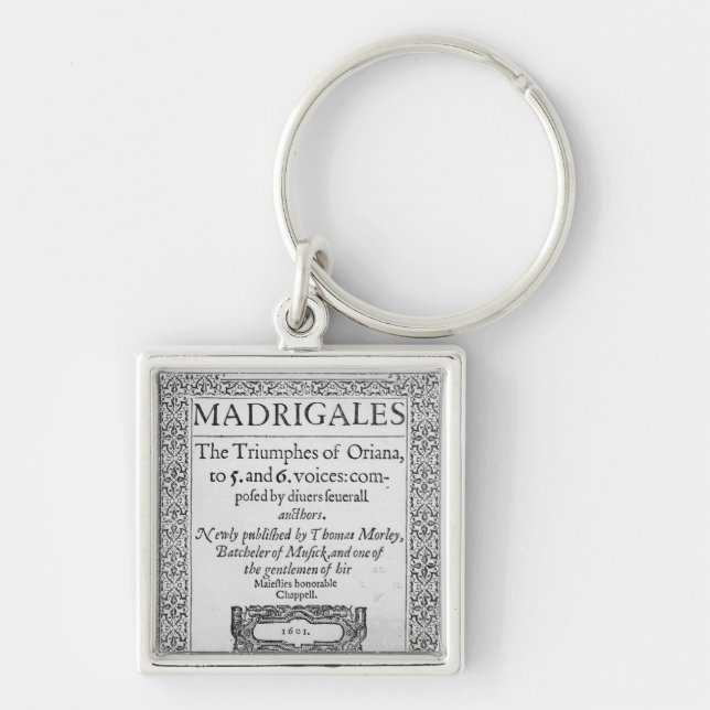 Cover to the Tenor part Key Ring (Front)