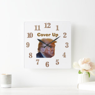 Cover Up Wall Clock