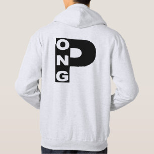Covered Ash Back Design PING PONG Sweat Hoodie