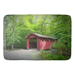 Covered Bridge Bath Mat