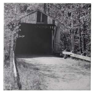 Covered Bridge Ceramic Tile