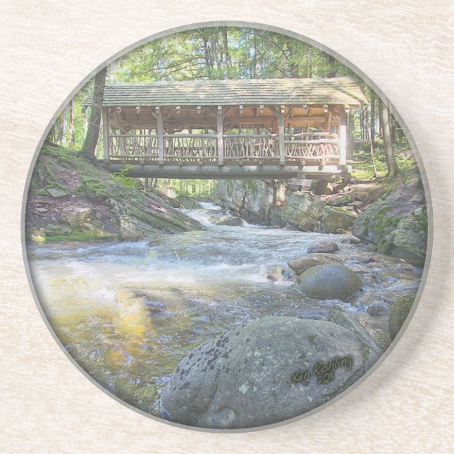 Covered Bridge Coaster (Front)