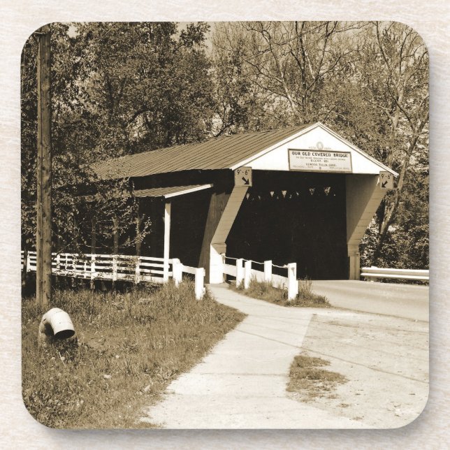 Covered Bridge Coaster (Front)