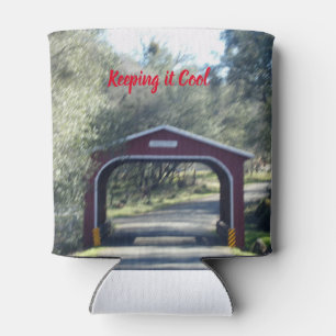Covered Bridge Drink Holder Keepes Beverage Cold Can Cooler
