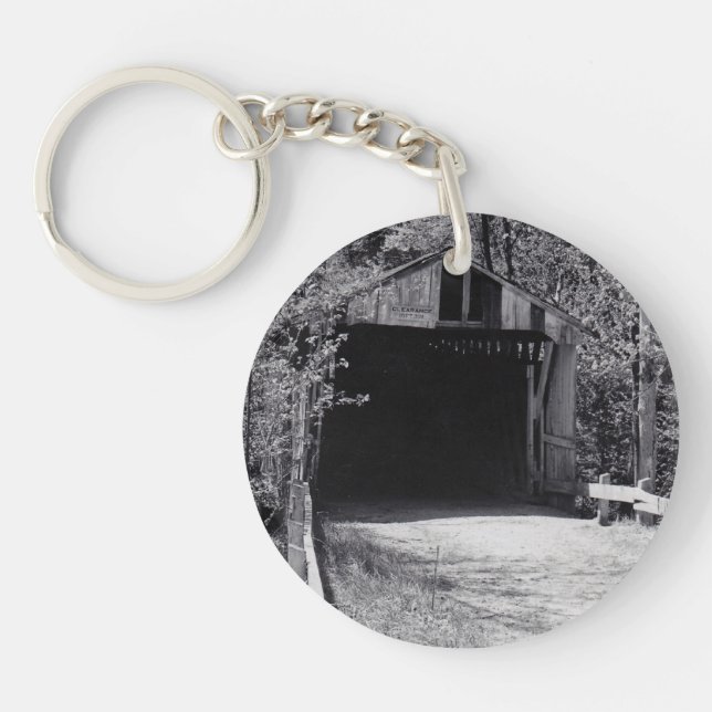 Covered Bridge Key Ring (Front)