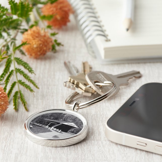 Covered Bridge Key Ring (Side)
