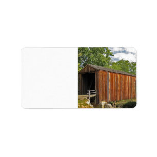 Covered Bridge Label