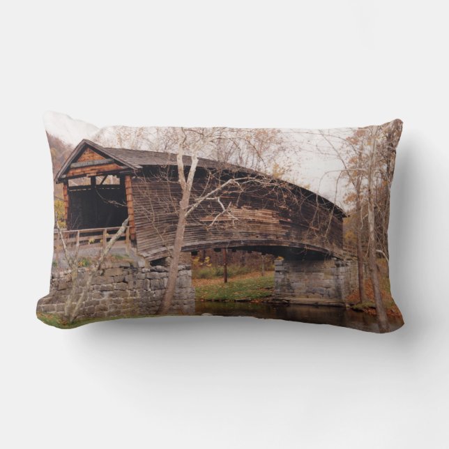 Covered Bridge Lumbar Cushion (Front)